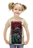 Заказать детскую футболку в Москве. Футболка с полной запечаткой для девочек Suicidal Tendencies band от Leichenwagen - готовые дизайны и нанесение принтов.