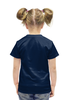 Заказать детскую футболку в Москве. Футболка с полной запечаткой для девочек I like shiny deluxe от kotashi - готовые дизайны и нанесение принтов.