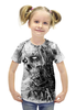 Заказать детскую футболку в Москве. Футболка с полной запечаткой для девочек Зомби от printik - готовые дизайны и нанесение принтов.