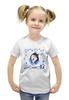 Заказать детскую футболку в Москве. Футболка с полной запечаткой для девочек Хаски от THE_NISE  - готовые дизайны и нанесение принтов.