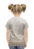 Заказать детскую футболку в Москве. Футболка с полной запечаткой для девочек Polygonal panda от Maks Lange - готовые дизайны и нанесение принтов.