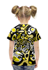 Заказать детскую футболку в Москве. Футболка с полной запечаткой для девочек iommm50232 от Vadim Koval - готовые дизайны и нанесение принтов.