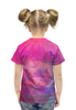 Заказать детскую футболку в Москве. Футболка с полной запечаткой для девочек "ANIMALSWAG II" collection: Lion от Octopuslabel - готовые дизайны и нанесение принтов.