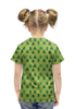 Заказать детскую футболку в Москве. Футболка с полной запечаткой для девочек совушка от nadegda - готовые дизайны и нанесение принтов.