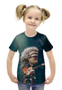 Заказать детскую футболку в Москве. Футболка с полной запечаткой для девочек Зверопой от ПРИНТЫ ПЕЧАТЬ  - готовые дизайны и нанесение принтов.