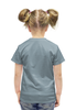 Заказать детскую футболку в Москве. Футболка с полной запечаткой для девочек Космический пилот от ПРИНТЫ ПЕЧАТЬ  - готовые дизайны и нанесение принтов.
