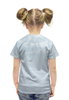 Заказать детскую футболку в Москве. Футболка с полной запечаткой для девочек Gorgeous girl от Maks Lange - готовые дизайны и нанесение принтов.