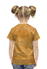 Заказать детскую футболку в Москве. Футболка с полной запечаткой для девочек Корги  от T-shirt print  - готовые дизайны и нанесение принтов.