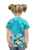 Заказать детскую футболку в Москве. Футболка с полной запечаткой для девочек Цветущее дерево от THE_NISE  - готовые дизайны и нанесение принтов.
