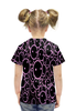 Заказать детскую футболку в Москве. Футболка с полной запечаткой для девочек Круги от THE_NISE  - готовые дизайны и нанесение принтов.
