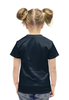 Заказать детскую футболку в Москве. Футболка с полной запечаткой для девочек Череп динозавра от ПРИНТЫ ПЕЧАТЬ  - готовые дизайны и нанесение принтов.