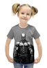 Заказать детскую футболку в Москве. Футболка с полной запечаткой для девочек Batman  от ПРИНТЫ ПЕЧАТЬ  - готовые дизайны и нанесение принтов.