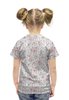 Заказать детскую футболку в Москве. Футболка с полной запечаткой для девочек Нежные цветы от jb-project@yandex.ru - готовые дизайны и нанесение принтов.