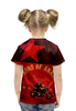 Заказать детскую футболку в Москве. Футболка с полной запечаткой для девочек Sons of Anarchy от scrat29@yandex.ru - готовые дизайны и нанесение принтов.