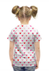 Заказать детскую футболку в Москве. Футболка с полной запечаткой для девочек  Собачка от ZVER  - готовые дизайны и нанесение принтов.