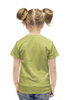 Заказать детскую футболку в Москве. Футболка с полной запечаткой для девочек Инопланетен от xart25@mail.ru - готовые дизайны и нанесение принтов.