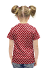 Заказать детскую футболку в Москве. Футболка с полной запечаткой для девочек Красный переплет от THE_NISE  - готовые дизайны и нанесение принтов.