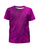 Заказать детскую футболку в Москве. Футболка с полной запечаткой для девочек Фиолетовый от THE_NISE  - готовые дизайны и нанесение принтов.