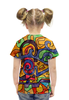 Заказать детскую футболку в Москве. Футболка с полной запечаткой для девочек 2`XJ,UUU7 от Vadim Koval - готовые дизайны и нанесение принтов.