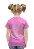 Заказать детскую футболку в Москве. Футболка с полной запечаткой для девочек Единорог  от T-shirt print  - готовые дизайны и нанесение принтов.
