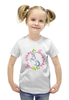 Заказать детскую футболку в Москве. Футболка с полной запечаткой для девочек Волшебник от juliafast77 - готовые дизайны и нанесение принтов.