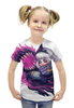 Заказать детскую футболку в Москве. Футболка с полной запечаткой для девочек Орфея для маленьких девочек от Полина Снегова - готовые дизайны и нанесение принтов.
