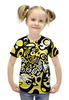 Заказать детскую футболку в Москве. Футболка с полной запечаткой для девочек iommm50232 от Vadim Koval - готовые дизайны и нанесение принтов.