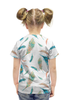Заказать детскую футболку в Москве. Футболка с полной запечаткой для девочек птички от THE_NISE  - готовые дизайны и нанесение принтов.