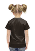 Заказать детскую футболку в Москве. Футболка с полной запечаткой для девочек Миньоны от T-shirt print  - готовые дизайны и нанесение принтов.
