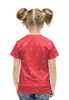 Заказать детскую футболку в Москве. Футболка с полной запечаткой для девочек Сердечки от bd-art  - готовые дизайны и нанесение принтов.