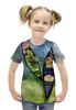 Заказать детскую футболку в Москве. Футболка с полной запечаткой для девочек Лодочки от anomalica - готовые дизайны и нанесение принтов.
