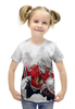Заказать детскую футболку в Москве. Футболка с полной запечаткой для девочек Чикаго от Макс Тюрденев - готовые дизайны и нанесение принтов.