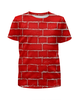 Заказать детскую футболку в Москве. Футболка с полной запечаткой для девочек Стена от THE_NISE  - готовые дизайны и нанесение принтов.