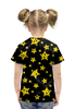 Заказать детскую футболку в Москве. Футболка с полной запечаткой для девочек Звёзды от Александр Гришин - готовые дизайны и нанесение принтов.
