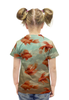 Заказать детскую футболку в Москве. Футболка с полной запечаткой для девочек Золотые рыбки от aleks_say - готовые дизайны и нанесение принтов.