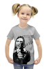 Заказать детскую футболку в Москве. Футболка с полной запечаткой для девочек Курт Кобейн от ZakonVash - готовые дизайны и нанесение принтов.