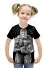 Заказать детскую футболку в Москве. Футболка с полной запечаткой для девочек Король Эстетики от Мистер X - готовые дизайны и нанесение принтов.