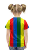 Заказать детскую футболку в Москве. Футболка с полной запечаткой для девочек Символ Нового Года от balden - готовые дизайны и нанесение принтов.