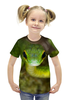 Заказать детскую футболку в Москве. Футболка с полной запечаткой для девочек Ядовитая змея от Олег Алиев - готовые дизайны и нанесение принтов.