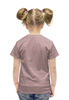 Заказать детскую футболку в Москве. Футболка с полной запечаткой для девочек Вкусная зефирка от Маняня Картофелина - готовые дизайны и нанесение принтов.