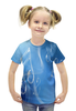 Заказать детскую футболку в Москве. Футболка с полной запечаткой для девочек Музыка от THE_NISE  - готовые дизайны и нанесение принтов.