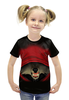 Заказать детскую футболку в Москве. Футболка с полной запечаткой для девочек Красная Шапочка  от ПРИНТЫ ПЕЧАТЬ  - готовые дизайны и нанесение принтов.