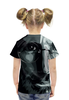 Заказать детскую футболку в Москве. Футболка с полной запечаткой для девочек Леонардо Дикаприо от thegallery - готовые дизайны и нанесение принтов.