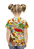 Заказать детскую футболку в Москве. Футболка с полной запечаткой для девочек Осень от Ирина - готовые дизайны и нанесение принтов.