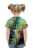 Заказать детскую футболку в Москве. Футболка с полной запечаткой для девочек Мозаика от THE_NISE  - готовые дизайны и нанесение принтов.