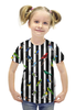 Заказать детскую футболку в Москве. Футболка с полной запечаткой для девочек птицы от THE_NISE  - готовые дизайны и нанесение принтов.