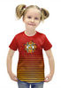 Заказать детскую футболку в Москве. Футболка с полной запечаткой для девочек Ковид в тюрьме. от Zorgo-Art  - готовые дизайны и нанесение принтов.