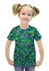Заказать детскую футболку в Москве. Футболка с полной запечаткой для девочек Кристаллическая крутизна от mistral3000@mail.ru - готовые дизайны и нанесение принтов.