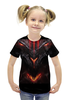Заказать детскую футболку в Москве. Футболка с полной запечаткой для девочек Diablo 3 от scrat29@yandex.ru - готовые дизайны и нанесение принтов.