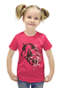 Заказать детскую футболку в Москве. Футболка с полной запечаткой для девочек Лошадь от Ирина - готовые дизайны и нанесение принтов.
